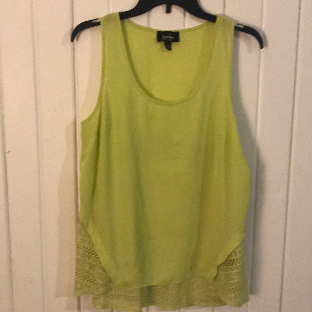 Neon sleeveless top